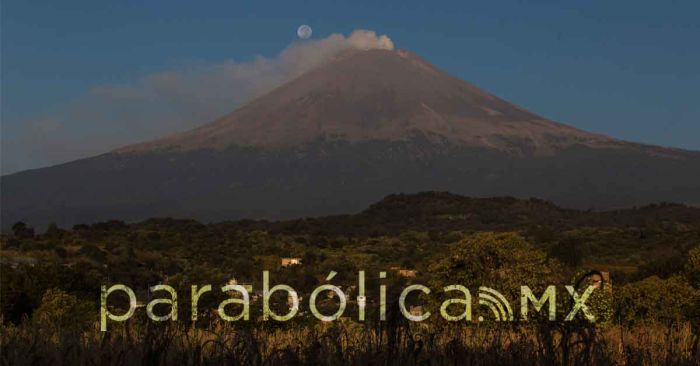 Puebla está unida ante la actividad del Popocatépetl: Sergio Salomón