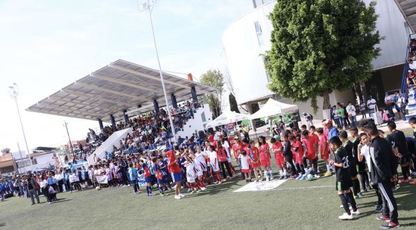 Participan más de mil 100 niñas y niños en el Torneo Futbolito Bimbo en Puebla 2023