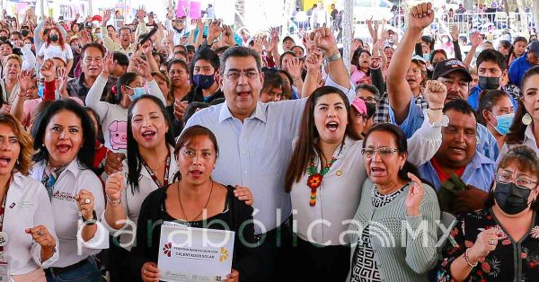 Entrega Sergio Salomón mil 653 acciones de programas sociales en Puebla y Tlahuapan