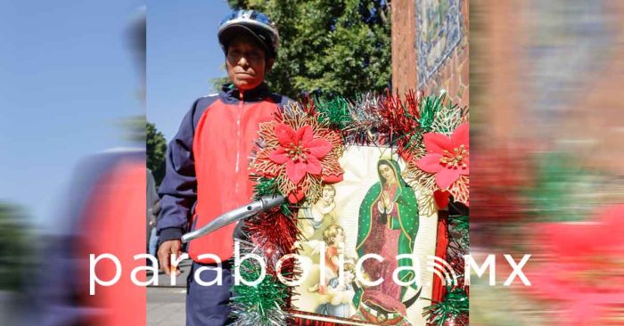 Viaja Antonio Palestina 8 días en bicicleta para visitar a la Virgen de la Villita