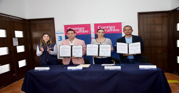 Firman convenio SMDIF y CANIRAC para la inclusión de personas con discapacidad