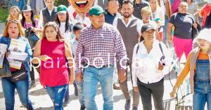 Se reúne Julio Huerta con vecinos del distrito 6 de Puebla capital