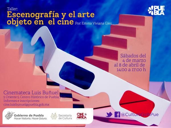 Fomenta Cultura desarrollo de cineastas poblanos con taller “Escenografía y el arte objeto”