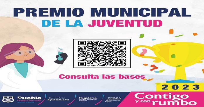 Anuncia Ayuntamiento de Puebla “Premio Municipal de la Juventud&quot;