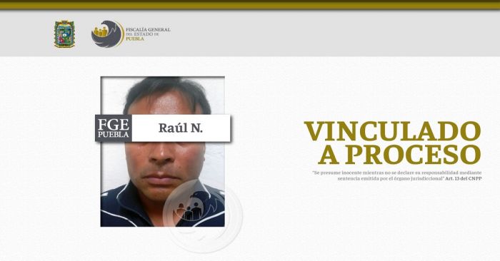 Vinculan a proceso a Raúl N. por abuso sexual en contra de una menor de edad