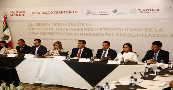 Fortalecen Puebla y Tlaxcala acciones conjuntas para impulsar crecimiento