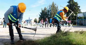 Beneficia la rehabilitación del parque de Fuentes de San Bartolo a 47 mil personas