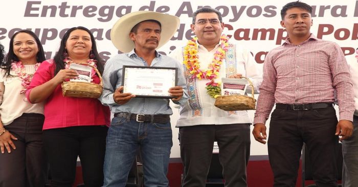 Honra gobierno de Puebla confianza de los poblanos: Sergio Salomón