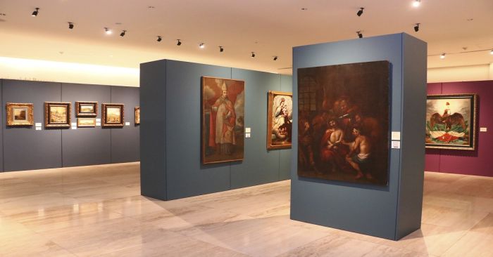 Inauguran exposición &quot;Salón Poblano&quot; en Museo del Barroco