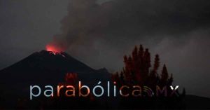 Reportan segundo evento eruptivo en menos de 12 horas en el Popocatépetl