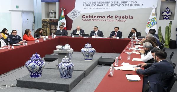 Está Puebla a favor de la progresividad y el desarrollo: Sergio Salomón