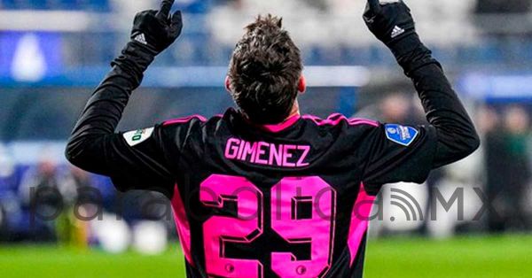 Marca Santiago Giménez y le da el pase al Feyenoord a las semifinales de la Copa de Países Bajos