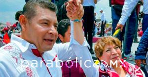 Armenta le levanta la mano a Delfina Gómez; “ganará Edomex”, afirma