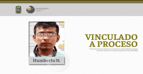 Detienen a Humberto N. por su posible responsabilidad en el delito de homicidio calificado