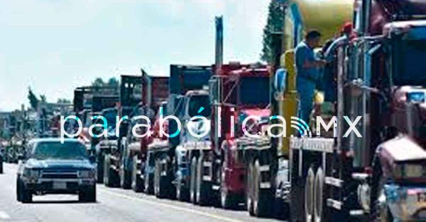 Harán paro nacional transportistas de la Amotac; cerrarán carreteras poblanas