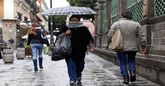 Continúan las rachas de viento y frío en Puebla