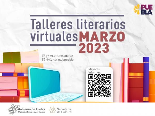 Realizará Cultura talleres literarios virtuales para adolescentes y adultos