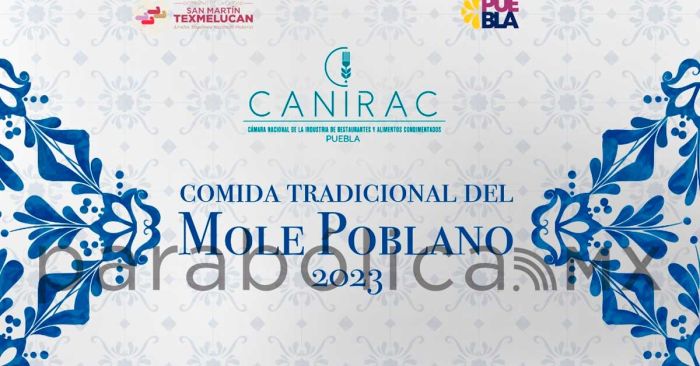 Se realizará Comida Tradicional del Mole Poblano 2023 en museo-hacienda de Texmelucan