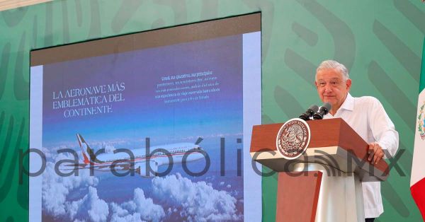 Se despreció avión presidencial por fallo de origen, revela AMLO
