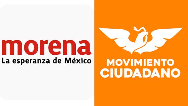 Chocan Agustín Guerrero y Dante Delgado por los resultados de Morena en Puebla