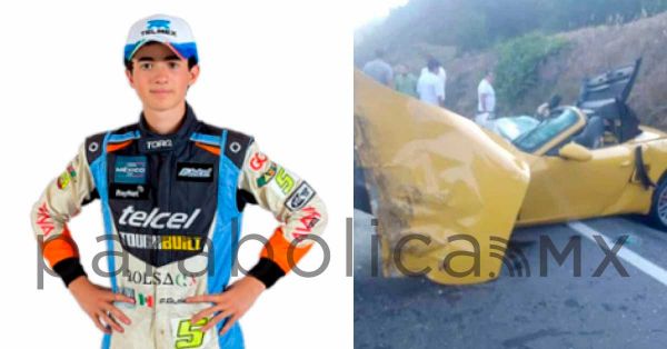 Muere Federico Gutiérrez en accidente automovilístico; fue piloto de Náscar de 17 años