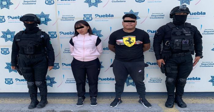 Detienen a dos integrantes de la banda “Los Mafufos” en la capital poblana