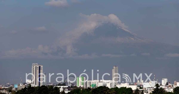 Presenta gran actividad el Popocatépetl, pobladores se asustan por el estruendo