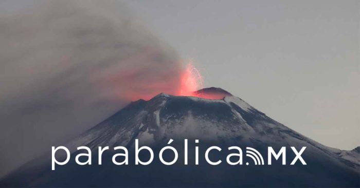 No se observa domo de lava en el Popocatépetl: CNPC