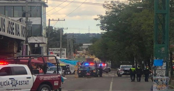 Durante tiroteo en el Mercado Morelos hubo un muerto y tres detenidos