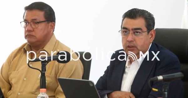 Puebla no escatima recursos en contra de la delincuencia: Sergio Salomón