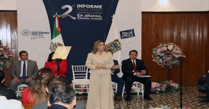 Propone Paola Angon una alianza para avanzar de manera conjunta en Cholula