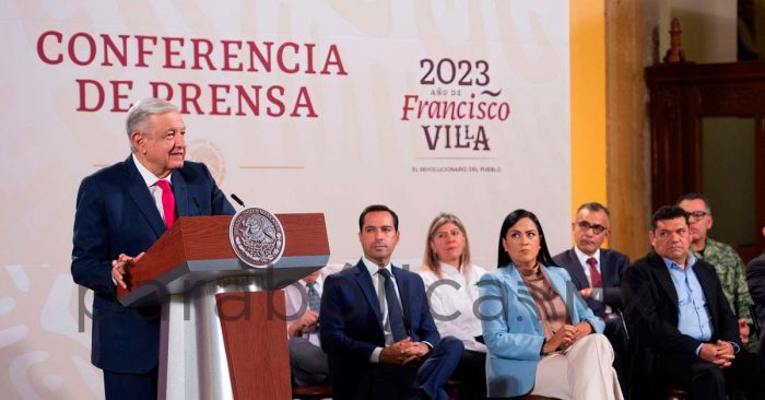 Descarta L&oacute;pez Obrador crisis econ&oacute;mica interna; advierte una posible externa en 2025