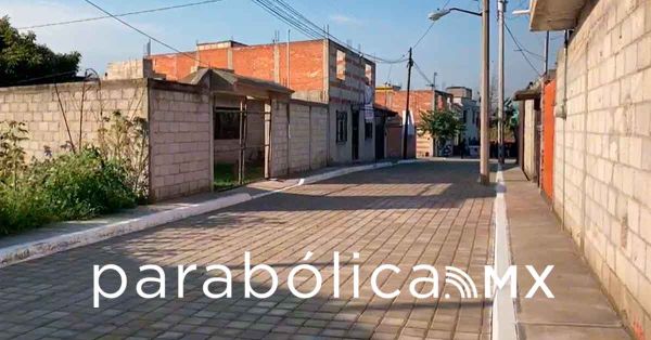 Inaugura ayuntamiento 3 calles rehabilitadas en San Baltazar Tetela
