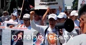 Reclaman justicia familiares de desaparecidos en Puebla