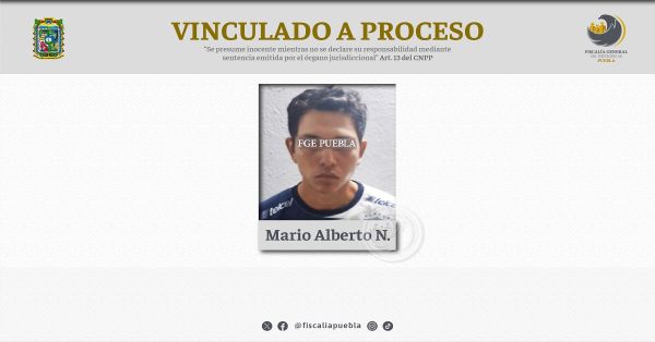 Detienen a Mario Alberto N. por el delito de secuestro agravado