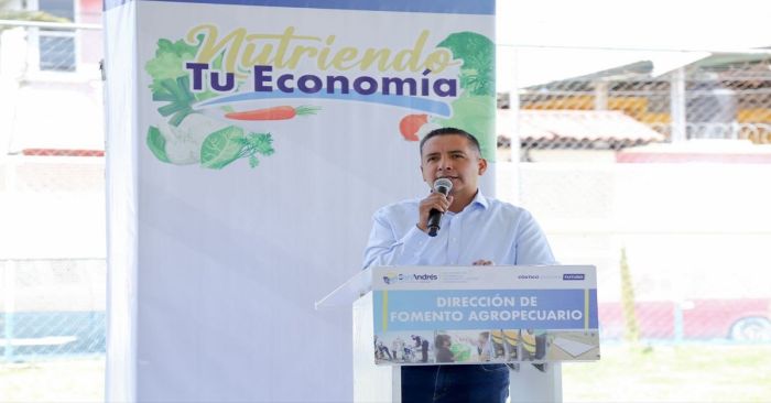 Entregan en San Andrés Cholula 250 despensas del programa &quot;Nutriendo tu economía&quot;