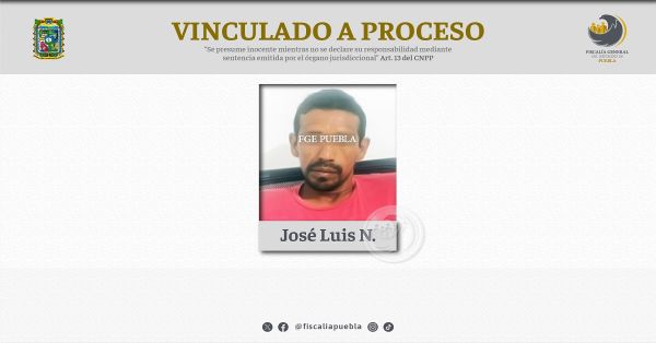 Investigan a José Luis N. por su presunta responsabilidad en el delito de violación