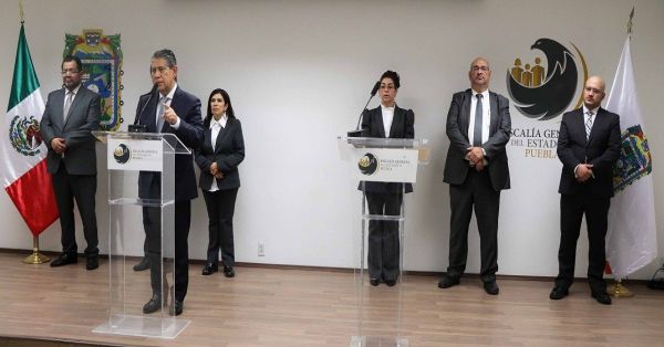 Dan a conocer resultados de investigación por parte de la Fiscalía General de Puebla