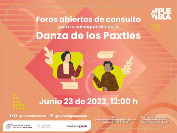 Busca gobierno de Sergio Salomón reconocer como Patrimonio Cultural a la “Danza de los Paxtles”