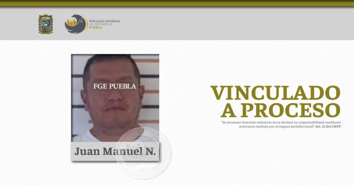 Detienen a Juan Manuel N. por el delito de homicidio en Huauchinango