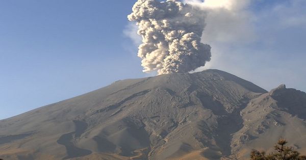 Sin riesgo por la actividad del Popocatépetl: SEGOB