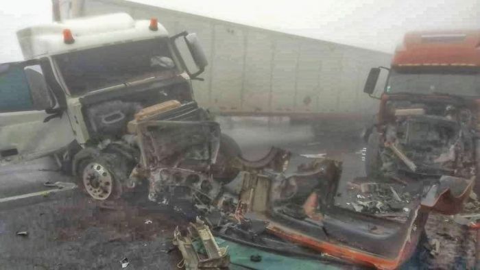 Deja varios prensados carambola en las Cumbres de Maltrata