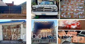 Recupera FGE mercancía presuntamente robada en Bosques de Manzanilla