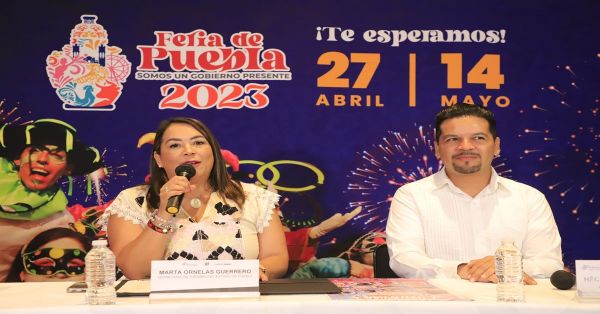 Promueven en Veracruz la “Feria de Puebla 2023”