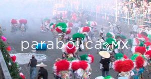 Se arma campal al cierre del carnaval de Huejotzingo