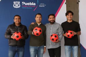 Presentan torneo de Fut-7 en Puebla