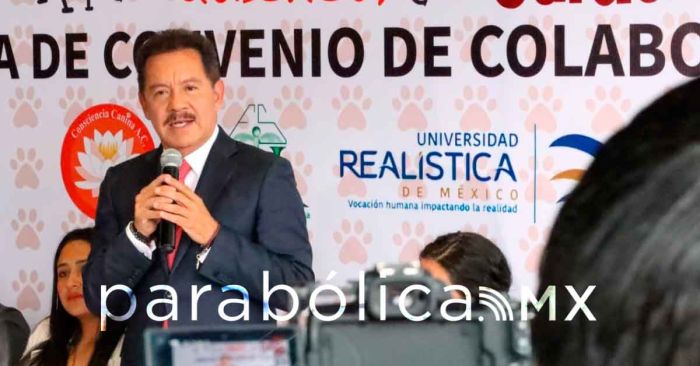 Ahora Mier dice sumarse a la causa animalista en Puebla