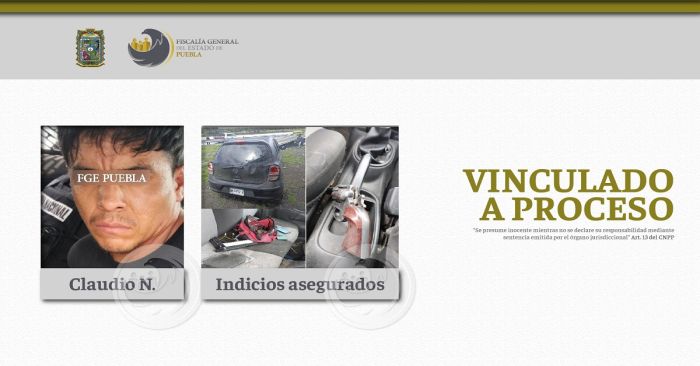 Vinculan a proceso a Claudio N. por el delito de robo de vehículo agravado