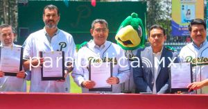Entrega Gobierno de Puebla concesión por 15 años del Parque de Béisbol Hermanos Serdán