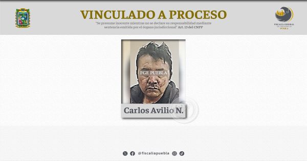 Detienen a Carlos Avilio N. por se le acusa de la muerte de cuatro personas